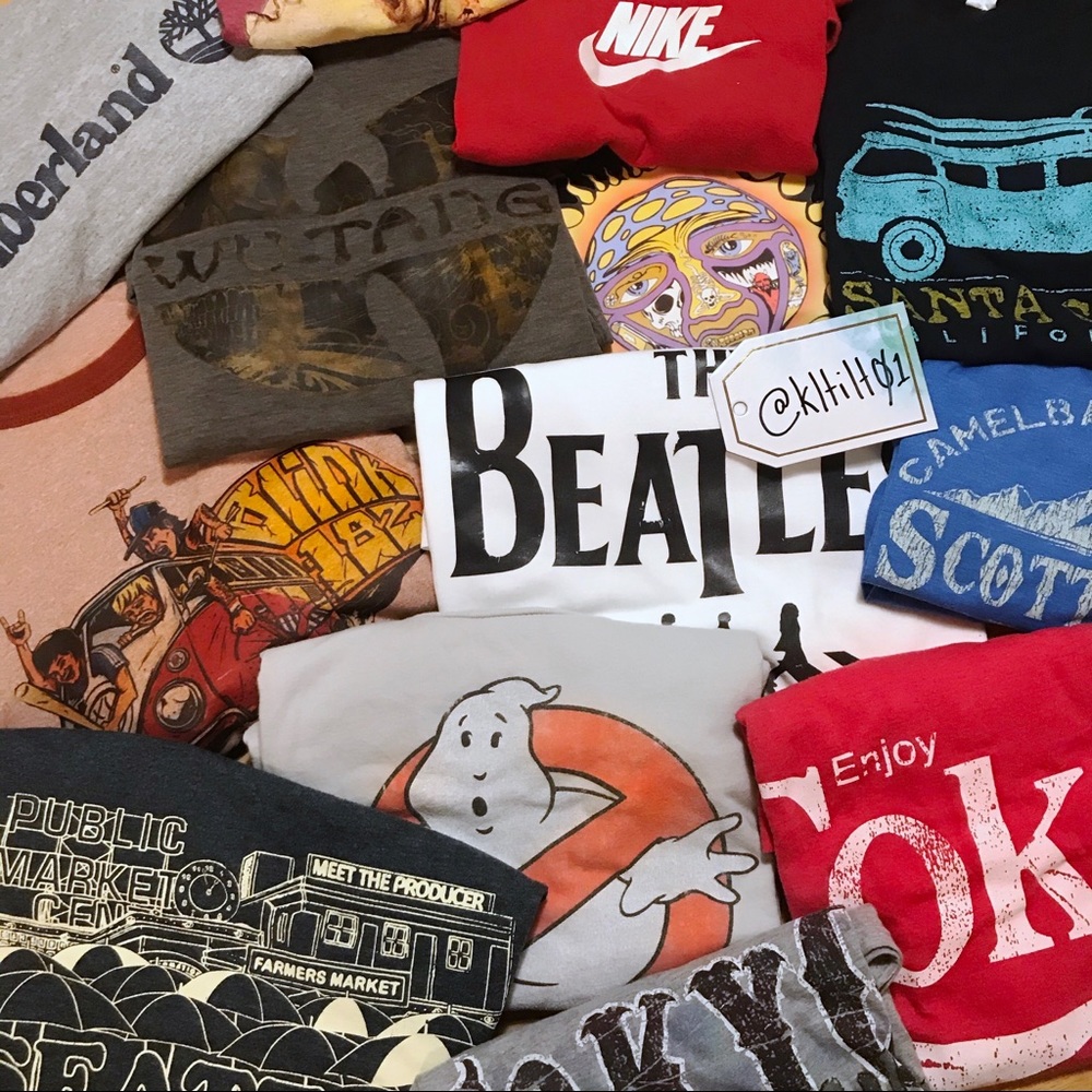 Mystery Graphic Tee Some Vintage T-Shirts